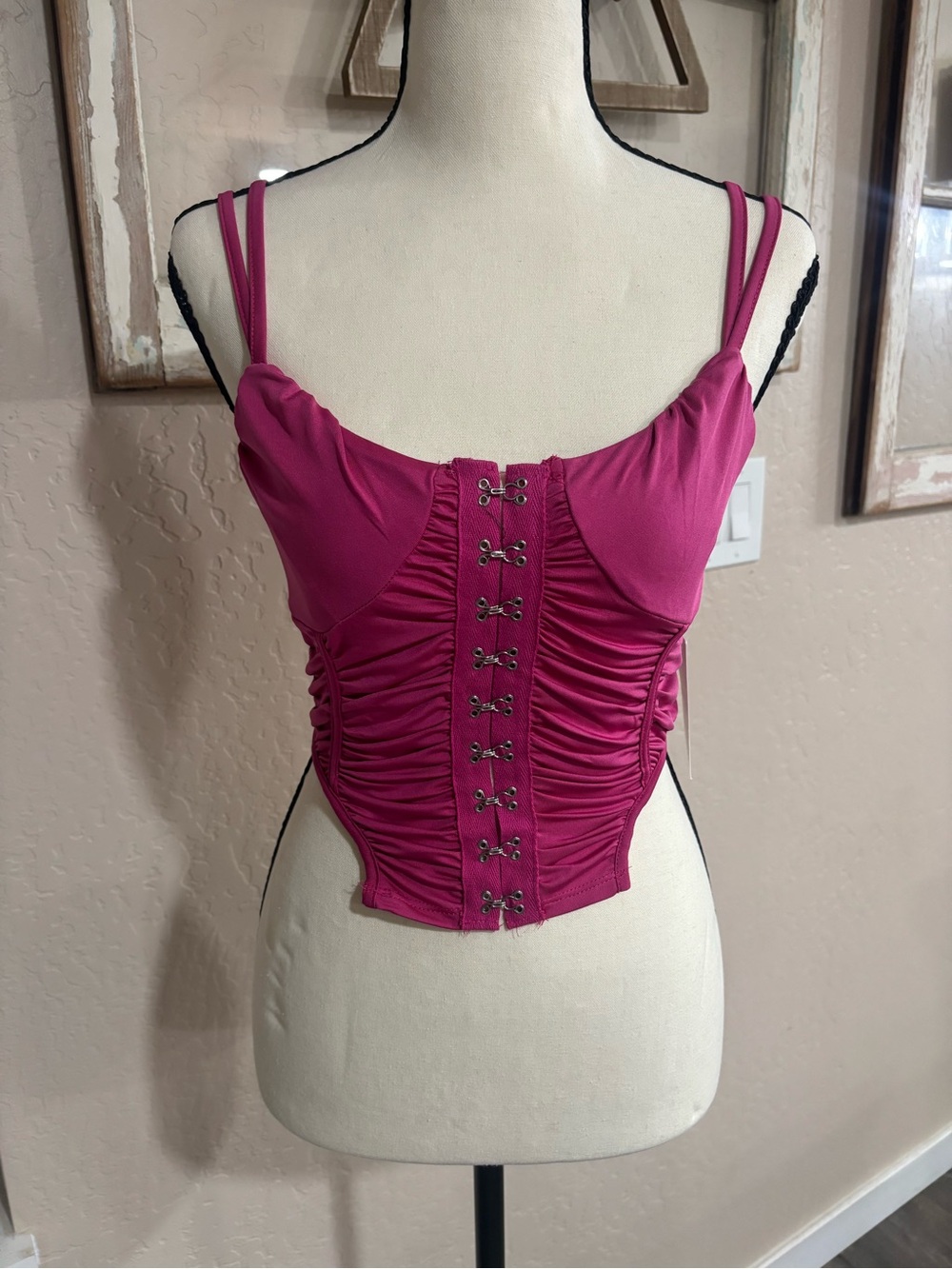 🔥 women’s pink crop top bralette